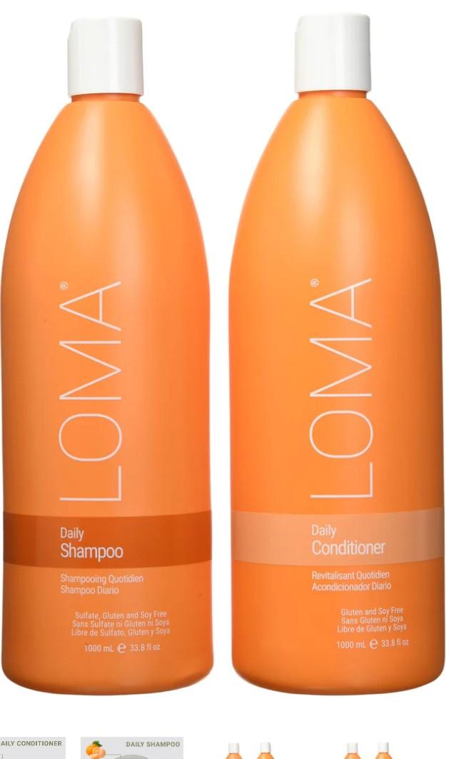 LOMA Daily Shampoo & Conditioner Liter Duo 1000 ml / 33.8 oz