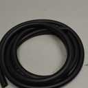 LokoCar Rubber Fuel Hose Line Push Lock 3/8" ID SAE 30R7 NBR 10ft 300PSI Black