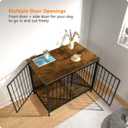 DWANTON 37.5" Heavy Duty Dog Crate Furniture, Dog Kennel Furniture Indoor