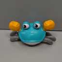 control future Crawling Crab Baby Toy - Infant Tummy Time Toys 3 4 5 6 7 8 9 10 11 12 Babies Boy 3-6 6-12 Learning Crawl 9-12 12-18 Walking Toddler 36 Months Old Music Development 1st Birthday Gifts (Green)
