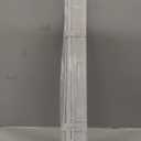 Cordless Light Filtering Mini Blind - 39 Inch Width, 72 Inch Length, 1" Slat Size - Pearl White - Cordless GII Morningstar Horizontal Windows Blinds for Interior by Achim Home Decor