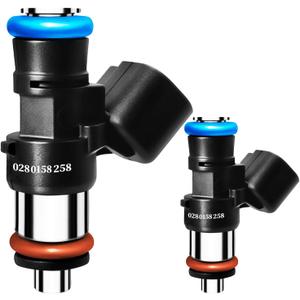Upgraded 4 Holes 0280158258 Fuel Injectors Fits for Polaris: RZR 4 900/570 2011-2019, ACE570/900 2016-2019, Ranger Crew 570/900/XP 570 2014-2019, Sportsman 450/570 2014-2019, OEM # 2521068 (2 Pcs)