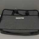 GHOSTFIRE Guitar Pedal Board Bag Effect Pedalboard Bag Accessory Storage Bag Carry Case, 22x13x5 in
