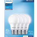 Philips 40-Watt Equivalent A19 Non-Dimmable E26 LED Light , 
Philips 35W Equivalent Bright White MR16 GU5.3 Base LED Spotlight Light Bulb