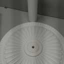 FRUITEAM 23-lbs Round Patio Umbrella Base Pre-Filled Umbrella Stand 15" Sun-Flower-Pattern Heavy Duty Market Umbrella Base Stand for Patio, Outdoor, Swimming Pool, White