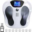 Creliver Foot Nerve Muscle Stimulator Pro, TENS & EMS Foot Massager for Neuropathy, Circulation and Body Pain Relief, Electric Feet Legs Blood Circulation Machine, FSA or HSA Eligible