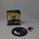 Melnor 9538 Deluxe Pulsating Sprinkler with Weighted Base, Basic, Black