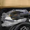 Level 2 EV Charger 40A 240V, 9.6kW Fast Charging with WiFi & APP Control, Plug-and-Play Portable EVSE, Adjustable Current & Delay Timer, 25FT Cable, NEMA 14-50 Plug, ETL Listed for All SAE J1772 EVs