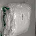 eBeddy Linens Egyptian Cotton Super King Plus 120x120 Size White Duvet Cover Set with Zipper Closer & 7 Corner Ties Soft Cozy 1 Comforter Cover and 2 Pillow Shams Durable Stitch, White Solid
