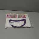 LUKYCILD Women Mardi Gras Sweatshirts Carnival Sweatshirt Funny Mask Graphic Long Sleeve Shirt Fat Tuesday Pullover Top (White, L)