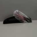 HOUSE DAY Black Velvet Hangers 60 Pack, Luxury Non Slip Felt Hangers, Space Saving Clothes Black Hanger Heavy Duty, No Shoulder Bump Focked Hanger with 360 Swivel Hook for Closet