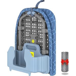 APEXCHASER Ironing Board Small with Iron Holder, Tabletop Small Iron Board with 2 Heat Resistant Ironing Covers, Portable Tabletop Ironing Board with NonSlip Feet for Home Travel Use