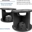 52445 Air Lift Spacers 4 Angled for Air Lift's Load Lifter 5000 series and Load Lifter 7500XL