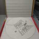 Half-Moon Ceramic Heat Deflector Plates for Kamado Joe Big Joe I, II, III - 19.8 Inch Pizza Stone - Kamado Joe Accessories and Replacement Parts by Smoker Chef - 2-Pack