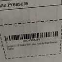 LANCHEZ 1.2 HP Portable Shallow Well Garden Pump, 1828 GPH Stainless Steel Sprinkler Pump, 115V Water Transfer Draining Irrigation for Lawn