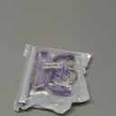 Inesore for AirPods Pro 3 Case 2025 with Lock, for Women Girly Floral Clear Case Compatible with Apple Airpods Pro 3rd Generation Cover, with Phone Stand,Keychain & Cleaner Kit -Purple Flower