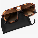 livho Trendy Polarized Aviator Sunglasses Women Men, Retro Sun Glasses for Women Men 2025, Oversized UV Protection Shades