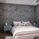 3yecao 48"×354" Extra Wide Thick Large Size Blue Grey Cracked Concrete Wallpaper Peel Stick Dark Blue Gray Concrete Contact Paper Vinyl Textured Cement Sticker for Bedroom Basement Coffee Room Walls