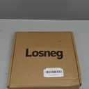 Losneg Rotating Necklace Holder Tree Stand Jewelry Organizer with Hooks for Vendors Display Women Men, Gift for Mother