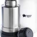 Tommee Tippee Portable Travel Baby Bottle and Food Warmer, Thermal Insulation, Stainless-Steel Flask with Leak-Proof Lid