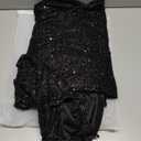 Sequin Prom Dress One Shoulder Elegant Dresses for Women Formal Party Evening Maxi Gala Outfits, Large