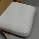 Sealy Molded Bed Pillow for Pressure Relief, Adaptive Memory Foam with Washable Knit Cover, Standard, 16x24x5.75 Inches, White, Grey