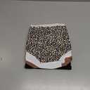 Underwear Women Pack Soft Cotton Mid/Low Rise Women's Panties 6 Pack (Large, Black/Coffee/Beige/White/Yellow Leopard/White Leopard)