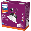 PHILIPS Dimmable LED  Soft White Light 65W, 7.5W LED Retrofit Downlight  