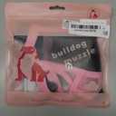 Mayerzon Short Snout Dog Muzzle for French Bulldog with Full Pant Design to Prevent Eating Biting, Soft Mesh Dog Muzzle for Shih Tzu Pug English Bulldog for Grooming Walking, Allow to Drink and Feed (XS [Head Cir: 13"-14.5"], Pink)