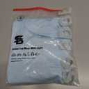 Women's Standard V-Neck UPF 50+ Long Sleeve Swim Rash Guard Shirt (Blue, S)