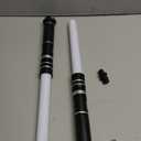 Beyondtrade Lightsabers Toy, 12 Colors Doubled-Blade Dueling Swords 2 in 1 Light Sabers with FX Sound for Kids Birthday Gift Halloween Cosplay Christmas Party Movie Fans Toys (Black)