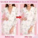 Stitch Gun for Clothes With Storage Box, Handheld Stitch Gun Quick Clothing Fixer Micro Sewing Tagging Gun Kit for Clothing One Stitch Sewing Gun Includes Needles Fasteners (Pink