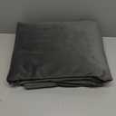 StangH Grey Velvet Curtains for Living Room 96 inches Long Blackout Curtains for Bedroom Grommet Privacy Thermal Insulated Window Drapes for Sliding Glass Door, W52 by L96 inches, 2 Panels (Achromatic Series - Grey)