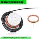 Gas Cap Replacement 42031FE000 for 2005 2006 2007 2008 Subaru Impreza WRX STi Forester Fuel Tank Filler Cap 42031SA010, 42031-FE000