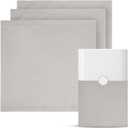 IMPRESA 3 Pack 211 Replacement Pre-Filters - Compatible with Blueair Blue Pure 211+ Air Purifier Filter - Lunar Rock Gray Fabric - Washable Slip-On Slip-Off Design & Extended Main Filter Life