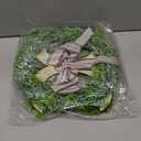 39.4 Inch Valentines Day Wreath with Bow Artificial Greenery XO Valentine's Day Door Wreath Swag Sign for Indoor and Outdoor Porch Front Door Wall Mantels Fireplace Wedding Decor Gift