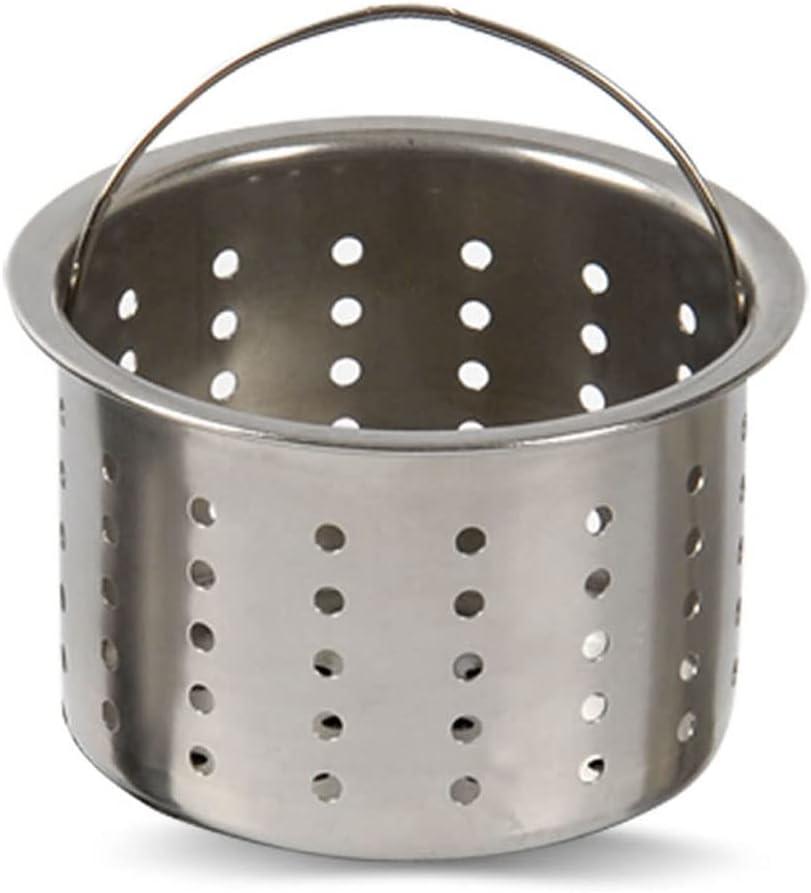 SUS304 Stainless Steel Deep Sink Strainer Inner Basket,Replacement for Kitchen Drainer,QS197C010