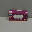 Philips LED Frosted Non-Dimmable Globe G25 Light Bulb - Pack of 3 - EyeComfort Flicker Free - 3.8W = 40W - 350 Lumen - Soft White (2700K) - E26 Medium Base - Indoor - Title 20