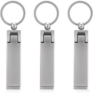 3 Pieces Purse Hook for Table Instant Bag Hook Hanger, 2-in-1 Handbag Table Holder Hanger Set Mobile Phone Holder Foldable Storage Stylish Swivel Design for Women Desk(Silver)