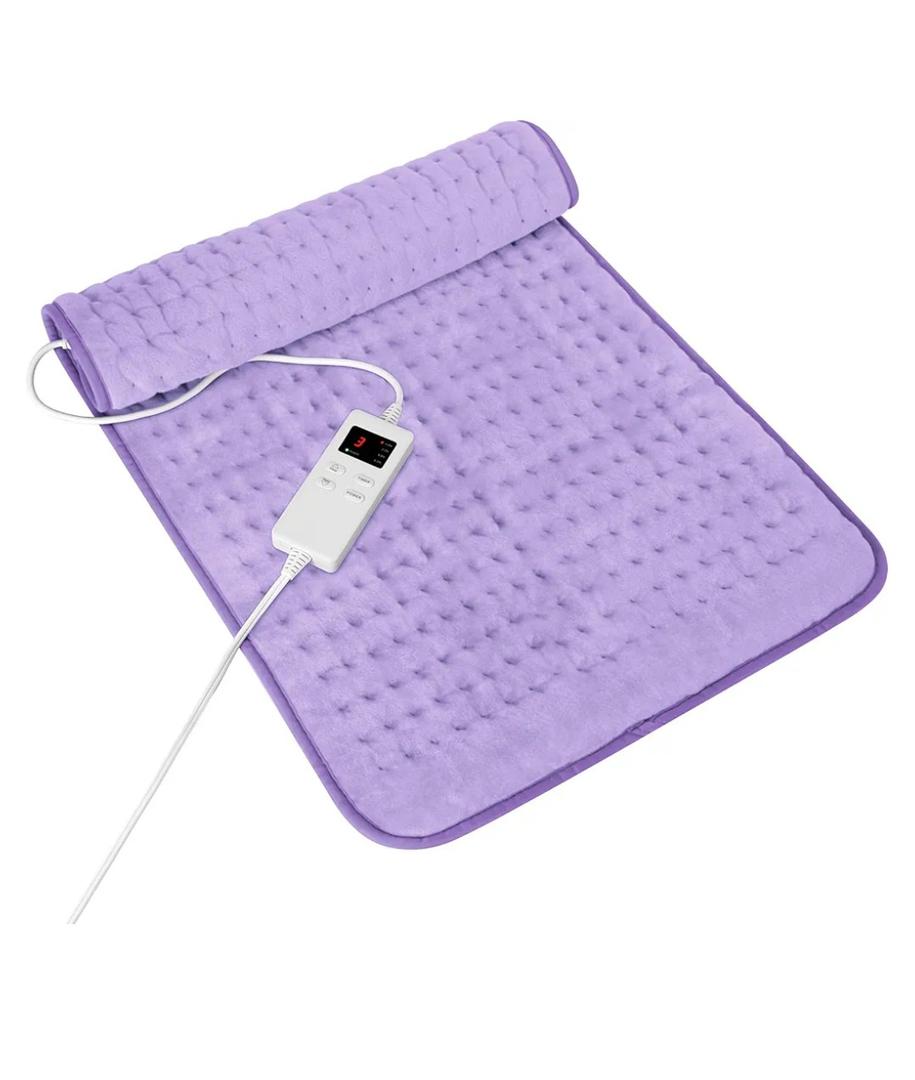 Heating Pad for Period Cramps, Heating Pad for Back/Neck/Shoulder Muscle Pain, 6 Heating & 4 Timer Setting, Auto Shut Off, Dry/Moist Heat & Machine Washable, Birthday Christmas Gifts for Women Mom