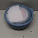 Prep Bowls with Lids- Wide and Deep Nesting Plastic Small Mixing Bowl Set with Lids, 6Piece Set - Wide Bowls, Multicolor