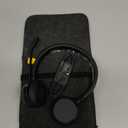 Jabra Evolve 65 TE (Third Edition) Wireless Dual-Ear Headphones - Noise-Canceling Mic, 16 hrs Battery Life, Dual Connectivity, Works with All UC Platforms Like Zoom & Google Meet, Black