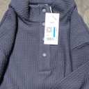 PUMA Women's Boulder 1/2 Snap Pullover, XL