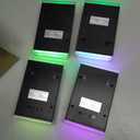Solar Wall Light Outdoor,3000/4500/6000K/RGB 13 Modes Dusk to Dawn Wall Lighting Solar Sconce Lights IP67 Waterproof Up and Down Solar Lights Outdoor for House, Yard ,Garage, Porch,Fence,Patio(4PCS)