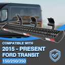 HECASA Grip Step Compatible with 2015-UP Transit 150/250/350 Passenger Side
55-1/2 inch Steel Sliding Door Running Board Side Step Cargo Van Step Black Powder Coated