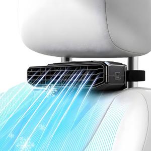 2026 New 5 Speed Car Seat Fan for Baby Rear Facing, Ultra-Quiet Portable Car Fans for Backseat For Kids, Portable Car Ac Fan with Fragrance Cooling for Almost Vehicle Jeep Van Rv Truck (1)