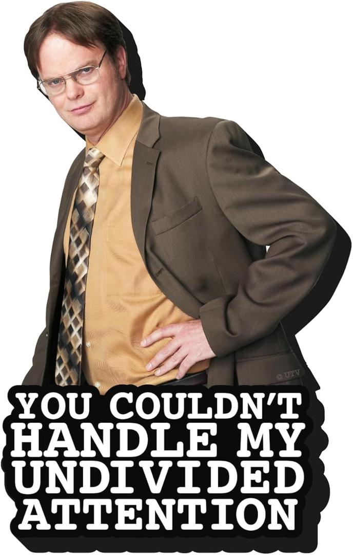 AQUARIUS The Office Dwight Funky Chunky Novelty Magnet for Refrigerator, Locker, Whiteboard & Game Room Officially Licensed Merchandise & Collectibles