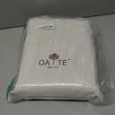 OAITE 100% Washed Cotton Duvet Cover King Size Soft Breathable Durable Bedding with Zipper Closure & 8 Corner Ties- 3 Pieces Plain Simple Duvet Cover Set,2 Pillow Shams,1 Duvet Cover(104"x90")