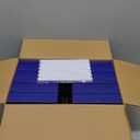 12 Pcs Drawer Stackable Storage Cabinet, White Plastic Organizer with Drawers & 36 Pcs Clear Dividers Organizer Rack & 48 Pcs Tag Card & 24 Pcs Non-slip Stickers for Home Office School