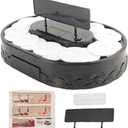 Swing Tray Turntable, Rotating Sushi Machine, Automatic Rotating Table Display Stand for Sushi Dessert Cupcake Macarons (Sushi Driver)